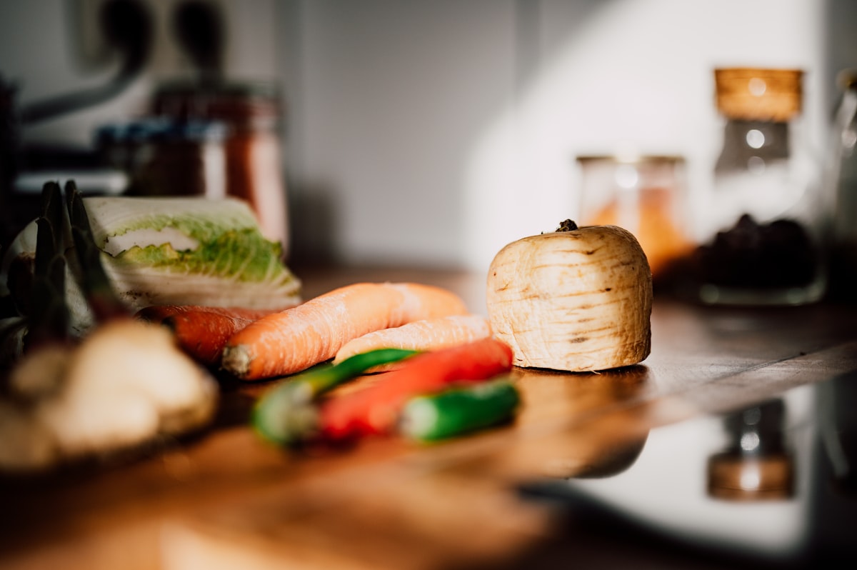 Meal prep containers with prepared balanced meals
